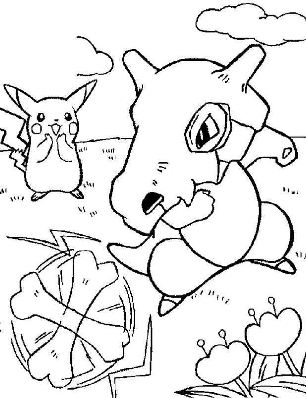 Cute Pokemon Coloring Pages 31