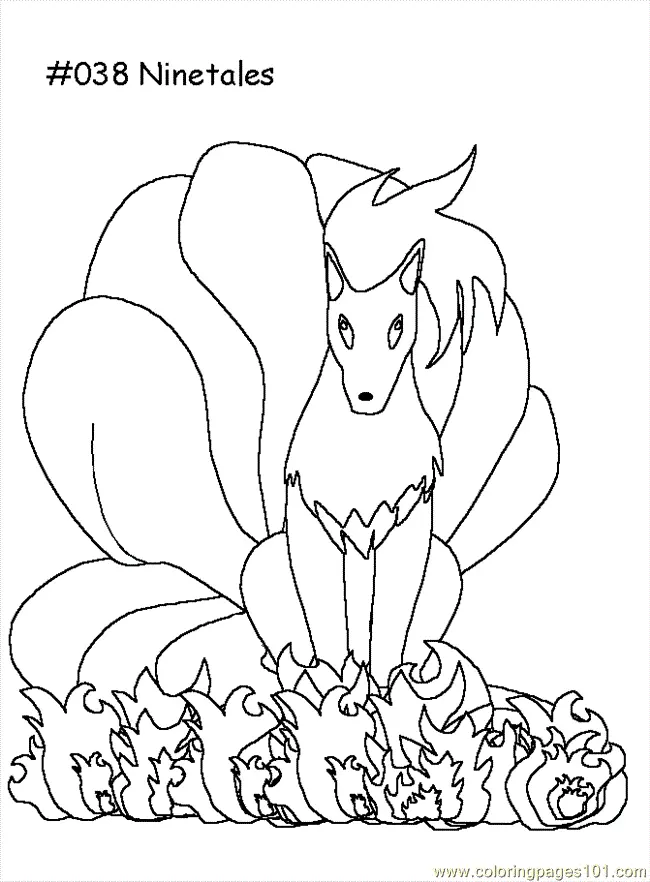 Cute Pokemon Coloring Pages 34