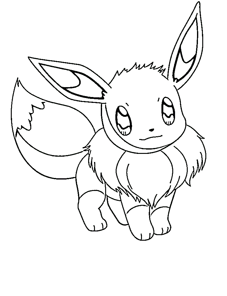 Cute Pokemon Coloring Pages 4