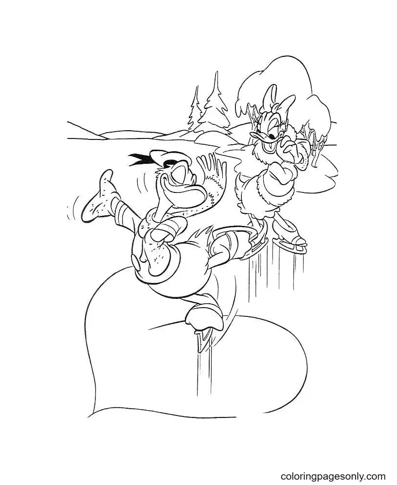 Daisy Duck Coloring Pages 49