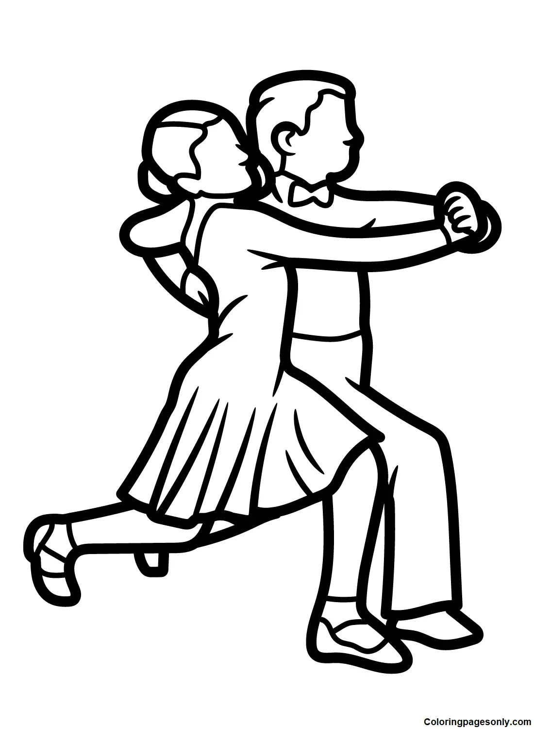 Baile Para Colorear 29