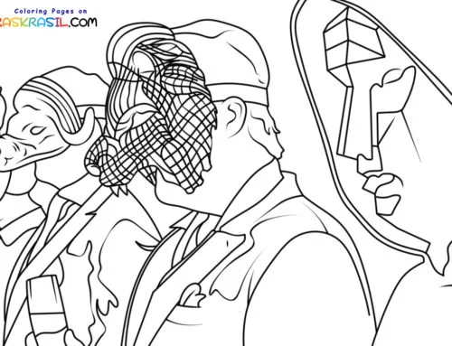Dandadan Coloring Pages