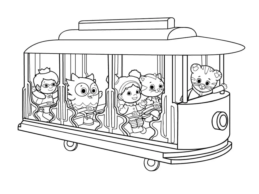 Daniel Tiger Ausmalbilder 13