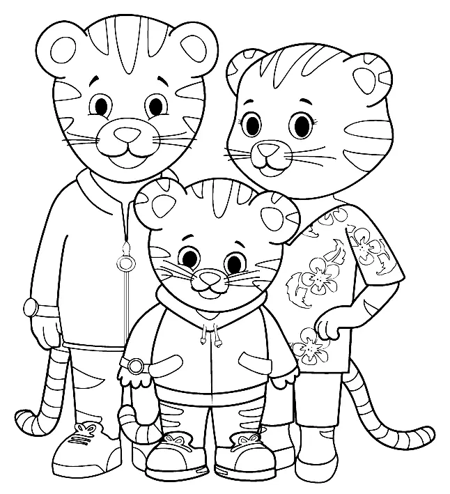 Daniel Tiger Ausmalbilder 14