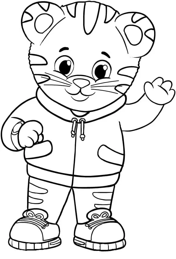 Daniel Tiger Ausmalbilder 2