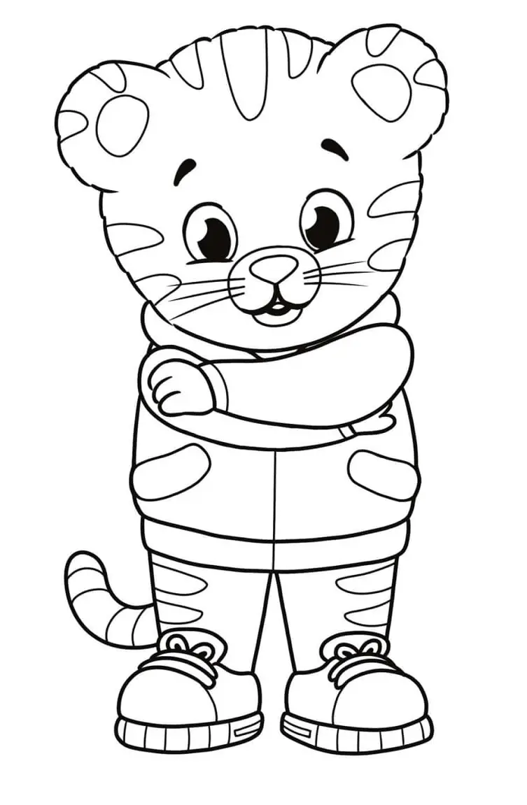 Daniel Tiger Ausmalbilder 5