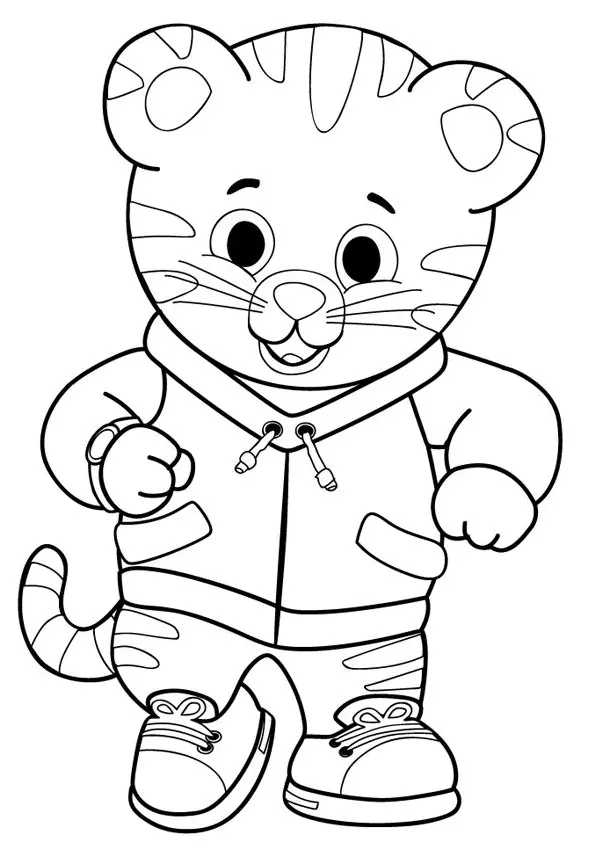 Daniel Tiger Ausmalbilder 7