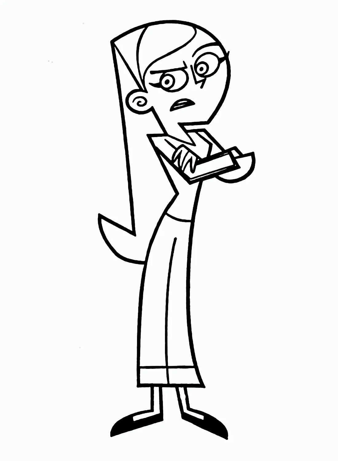 Danny Phantom Coloring Pages 20