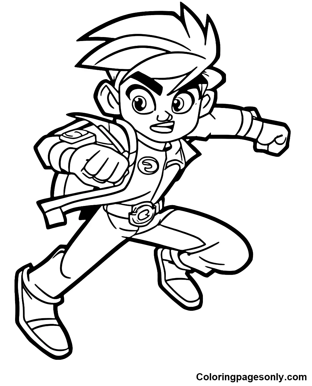 Danny Phantom Coloring Pages 24