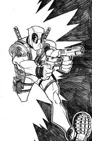 Deadpool Ausmalbilder 105