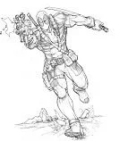 Deadpool Coloring Pages 116