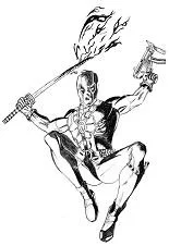 Deadpool Ausmalbilder 119
