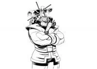 Deadpool Coloring Pages 124