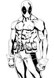 Deadpool Ausmalbilder 51
