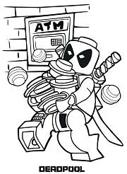 Deadpool Ausmalbilder 60