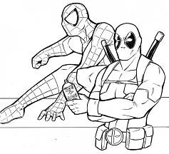 Deadpool Coloring Pages 66
