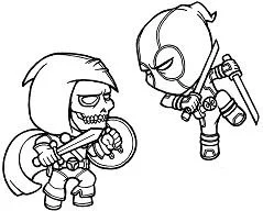 Deadpool Ausmalbilder 68