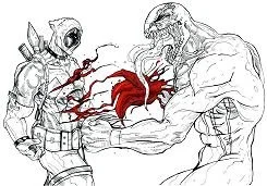 Deadpool Ausmalbilder 69