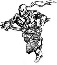 Deadpool Para Colorear 73