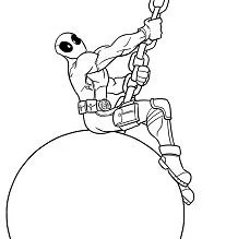 Deadpool Ausmalbilder 81