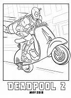 Deadpool Ausmalbilder 83