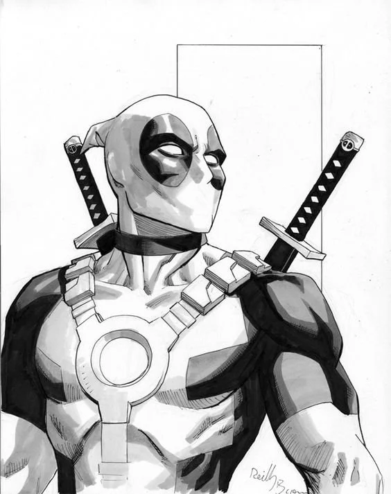 Deadpool Ausmalbilder 93
