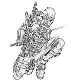 Deadpool Ausmalbilder 97