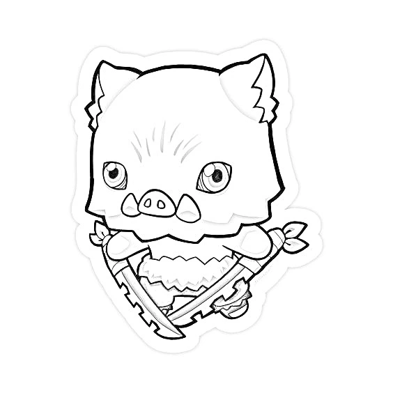 Demon Slayer Coloring Pages 1