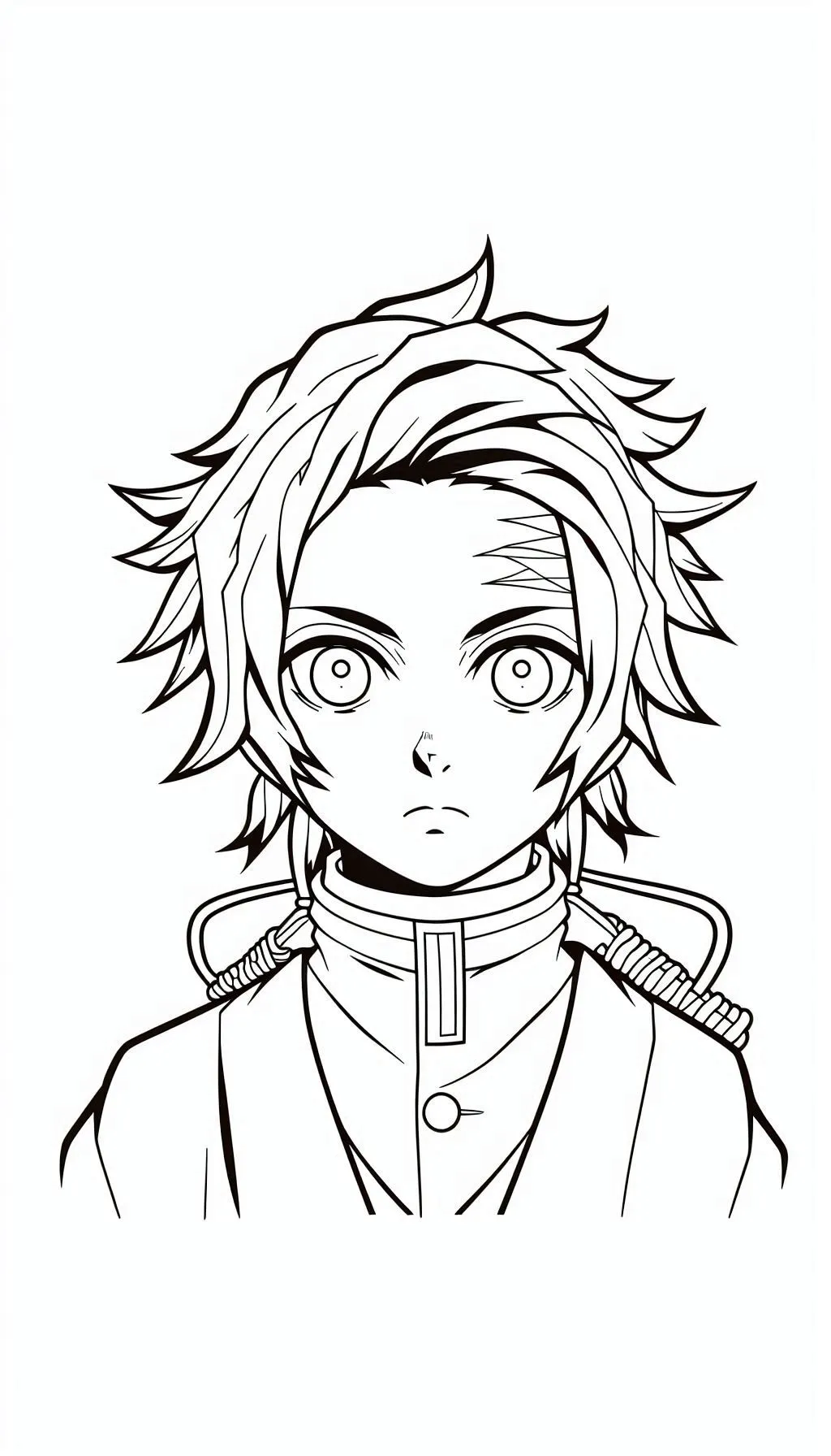 Demon Slayer Coloring Pages 11