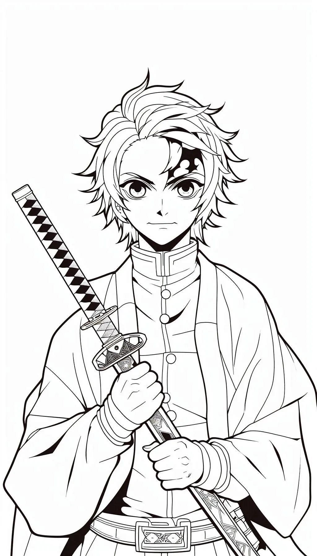 Demon Slayer Coloring Pages 12