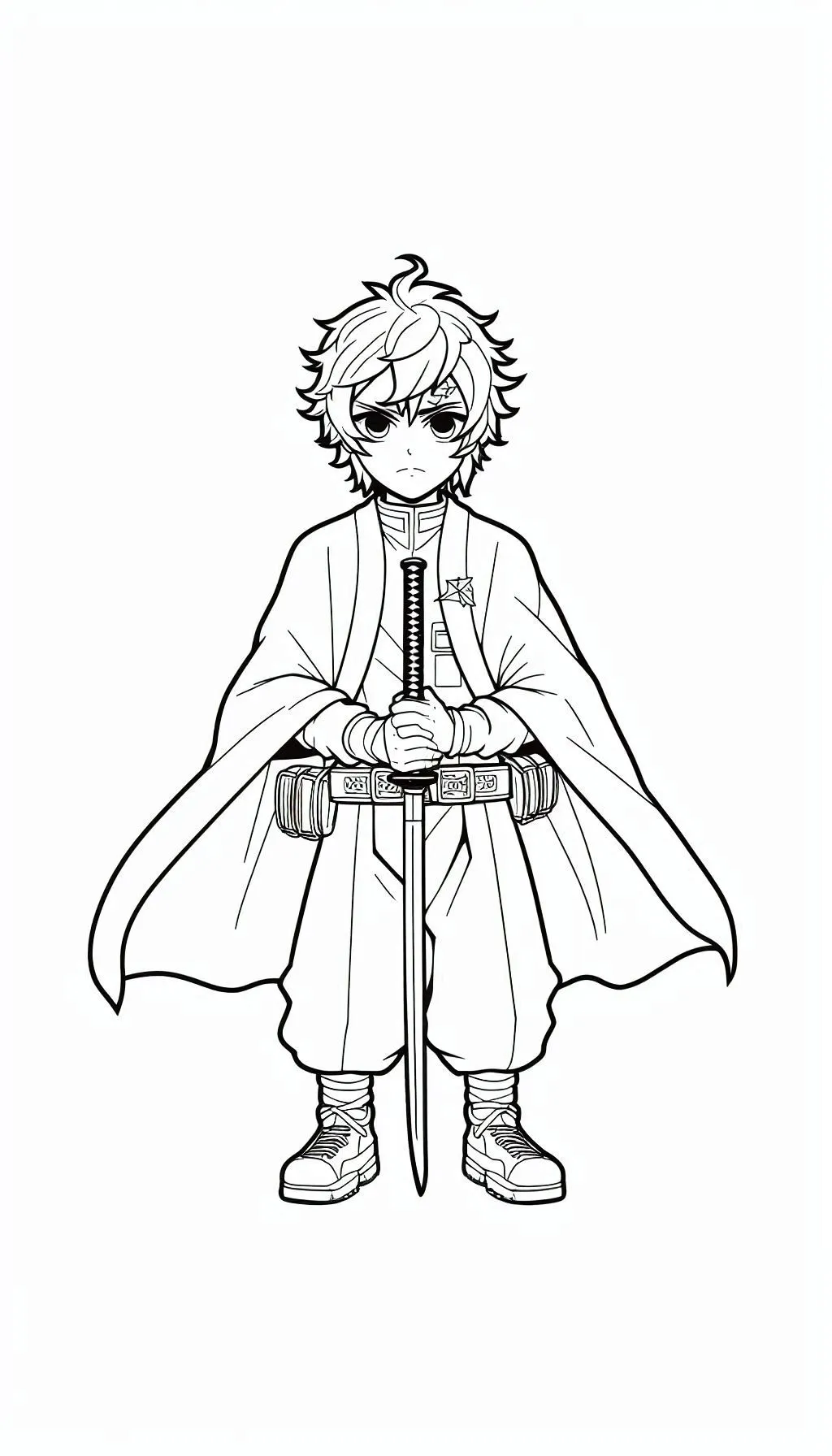 Demon Slayer Coloring Pages 16