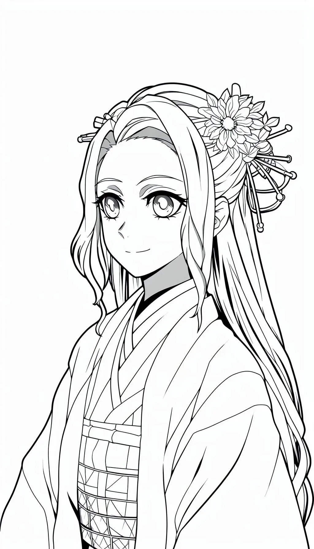 Demon Slayer para Colorir 26