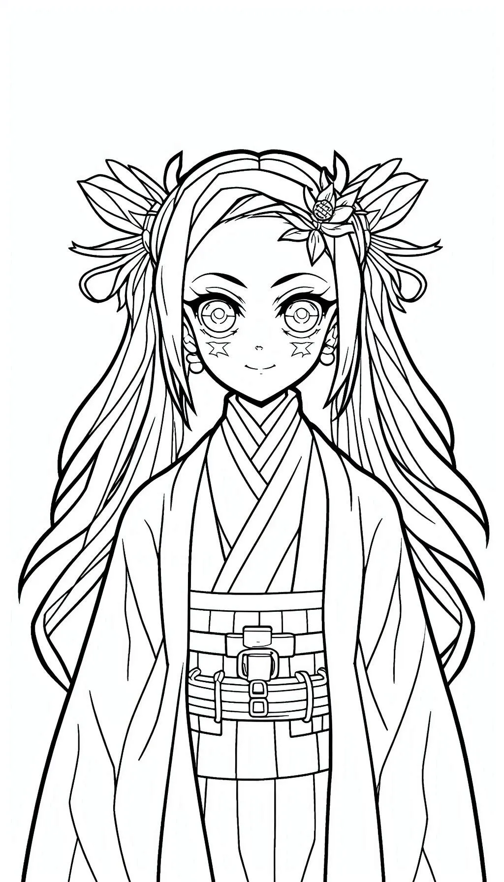 Demon Slayer para Colorear 27
