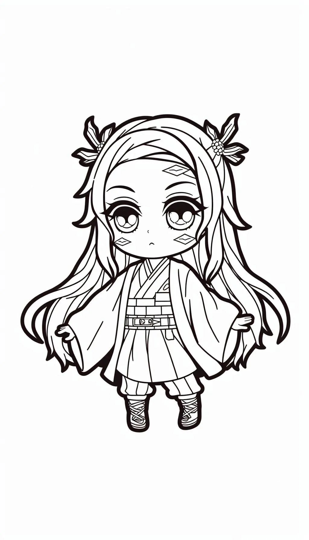 Demon Slayer para Colorear 34