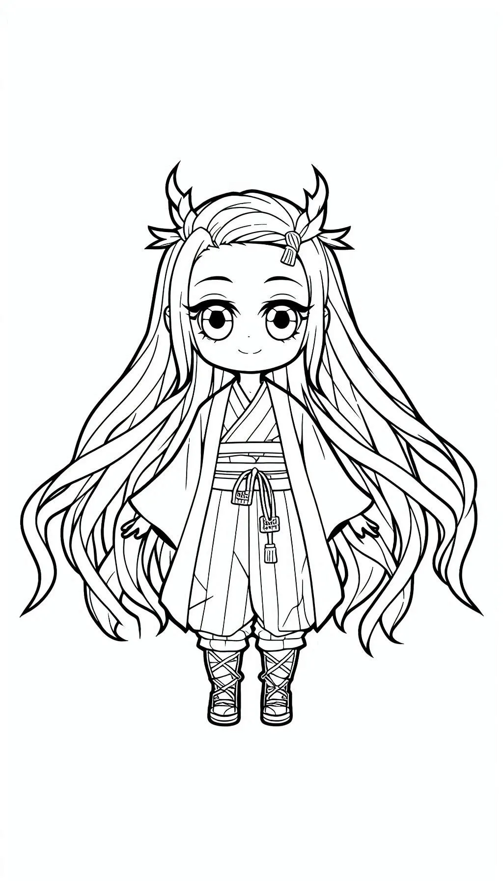 Demon Slayer para Colorir 35