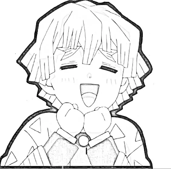 Demon Slayer para Colorear 60