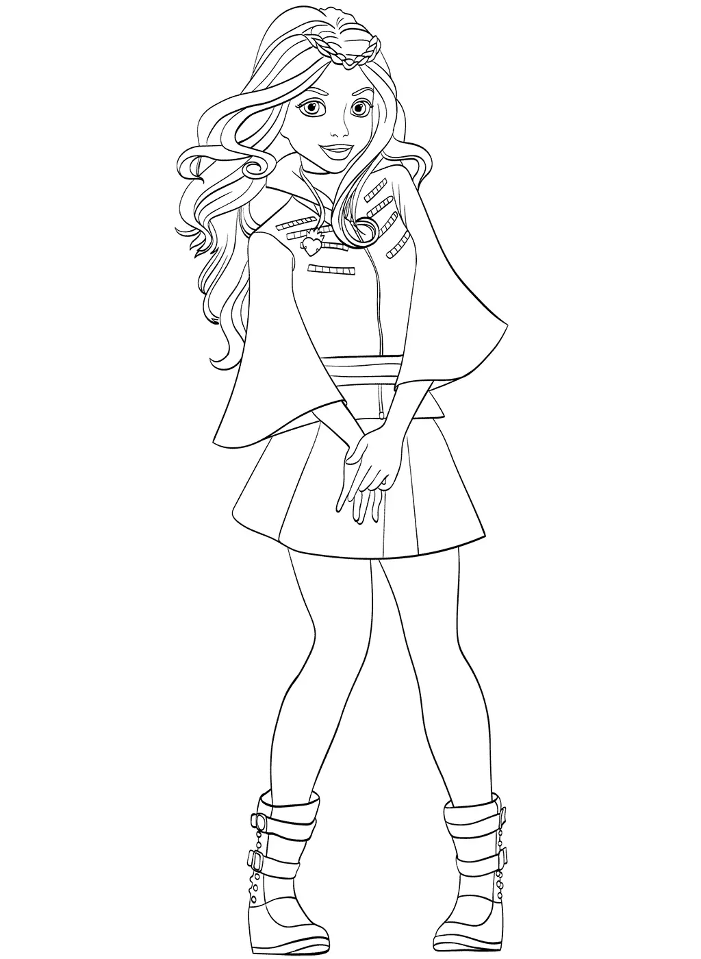 Descendants Para Colorear 1