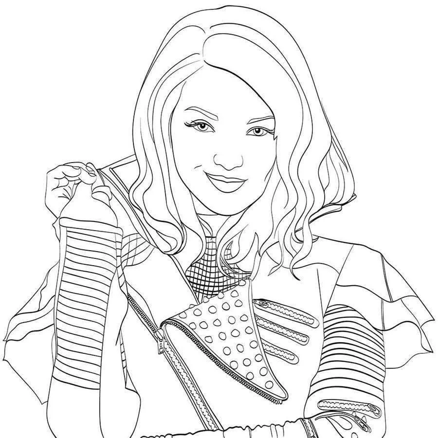 Descendants Para Colorear 4