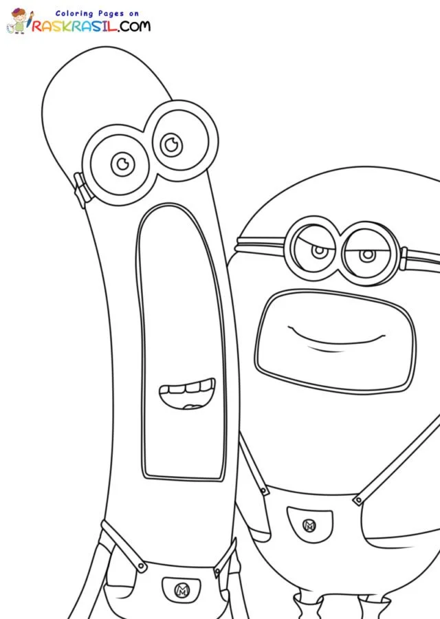 Despicable Me 4 Coloring Pages
