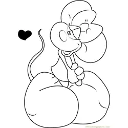 Diddlina para Colorear 2