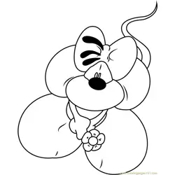 Diddlina para Colorear 5