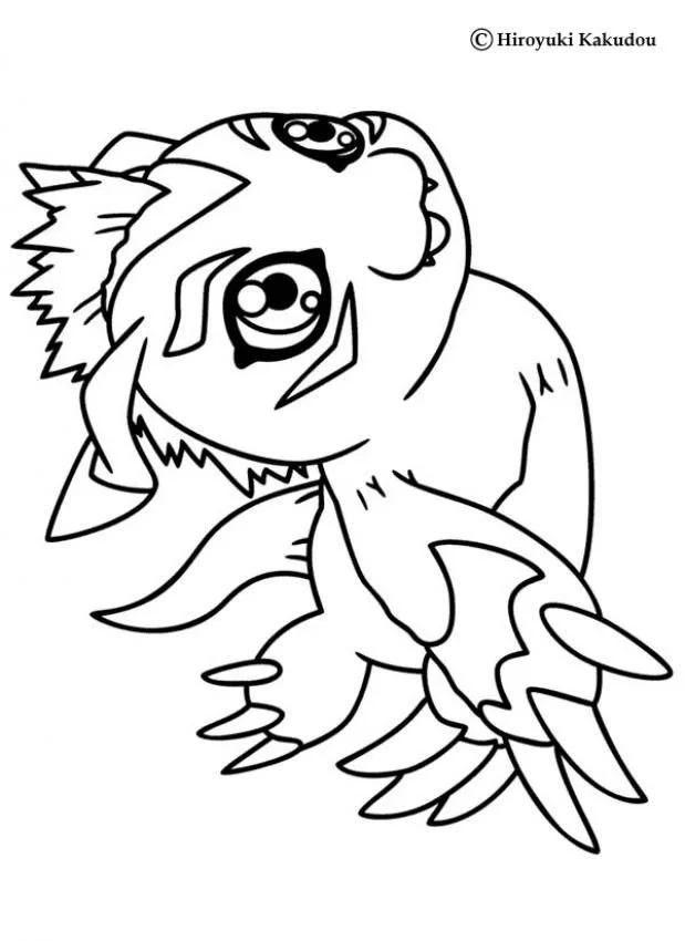 Digimon Ausmalbilder 2
