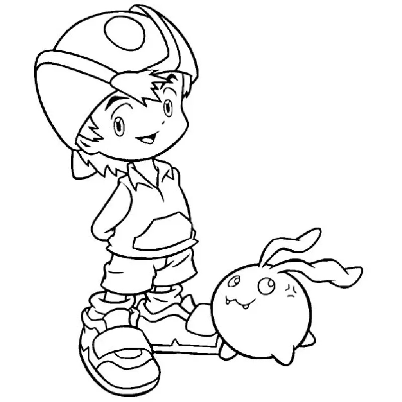 Digimon Ausmalbilder 26