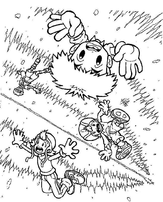 Digimon Ausmalbilder 35
