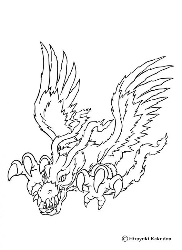 Digimon Para Colorear 50