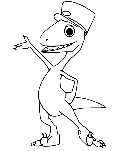 Dinosaur Train Coloring Pages 13