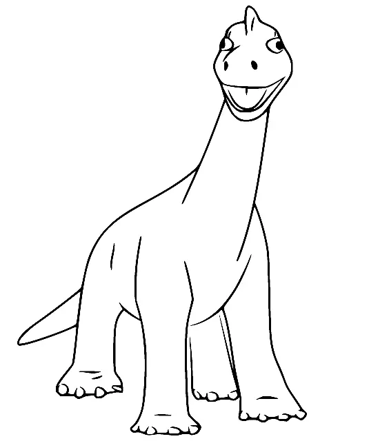 Dinosaur Train Coloring Pages 20