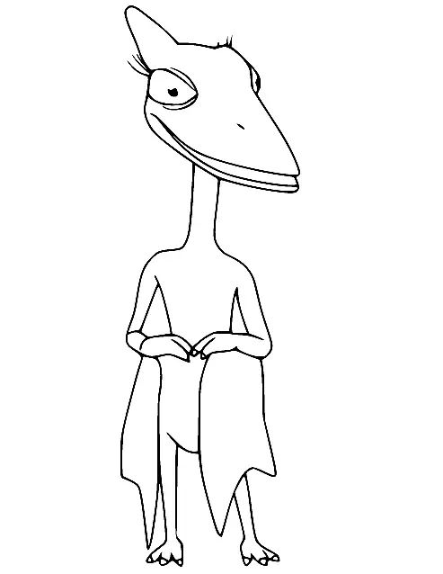 Dinosaur Train Coloring Pages 21