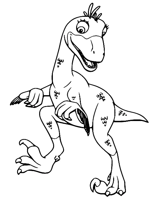 Dinosaur Train Coloring Pages 27