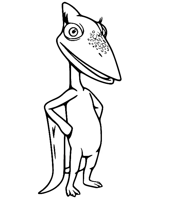 Dinosaur Train Coloring Pages 44